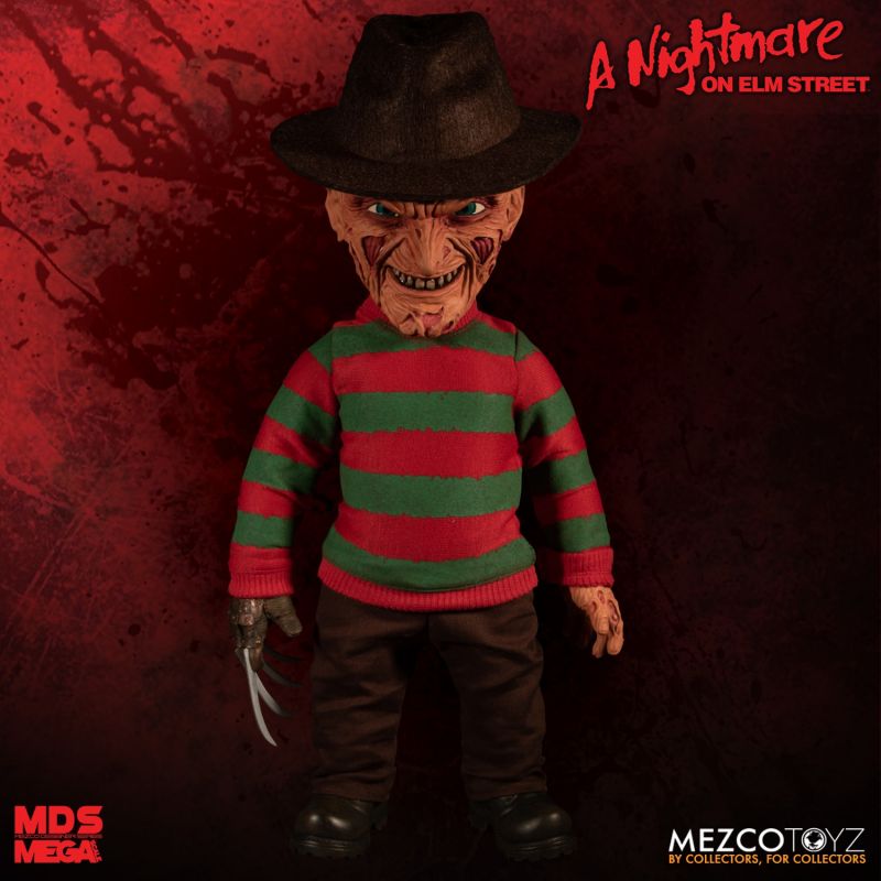 Mezco MDS Mega Scale FREDDY KRUEGER A Nightmare On Elm Street TALKING 15" Figure