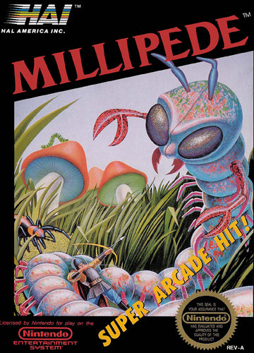 An image of the game, console, or accessory Millipede (no manual) - (CIB) (NES)