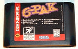 An image of the game, console, or accessory 6-Pak - (LS) (Sega Genesis)