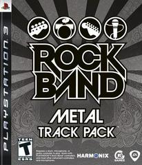 An image of the game, console, or accessory Rock Band Track Pack: Metal - (CIB) (Playstation 3)