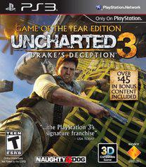 An image of the game, console, or accessory Uncharted 3 [Game of the Year] - (CIB) (Playstation 3)