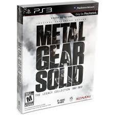 An image of the game, console, or accessory Metal Gear Solid: The Legacy Collection [Artbook Bundle] - (Sealed - P/O) (Playstation 3)