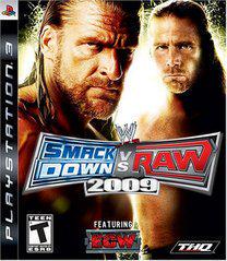 An image of the game, console, or accessory WWE Smackdown vs. Raw 2009 - (CIB) (Playstation 3)