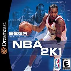 An image of the game, console, or accessory NBA 2K1 - (CIB) (Sega Dreamcast)