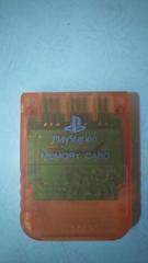 PS1 Memory Card [Clear Red] - (LS) (Playstation)