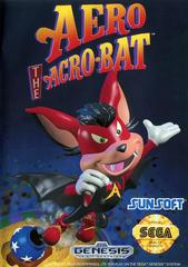 An image of the game, console, or accessory Aero the Acro-Bat - (LS) (Sega Genesis)