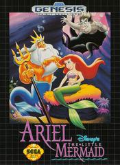 An image of the game, console, or accessory Ariel the Little Mermaid - (LS) (Sega Genesis)