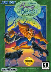 An image of the game, console, or accessory Beauty and the Beast: Roar of the Beast - (CIB Flaw) (Sega Genesis)