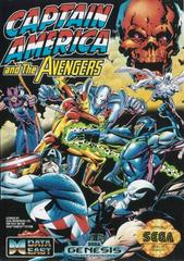 An image of the game, console, or accessory Captain America and the Avengers - (LS) (Sega Genesis)