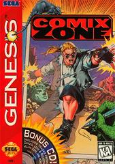 An image of the game, console, or accessory Comix Zone - (LS) (Sega Genesis)