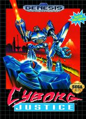 An image of the game, console, or accessory Cyborg Justice - (LS) (Sega Genesis)