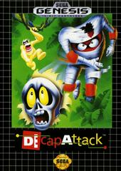 An image of the game, console, or accessory Decap Attack - (CIB) (Sega Genesis)