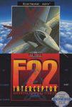 An image of the game, console, or accessory F-22 Interceptor - (CIB) (Sega Genesis)