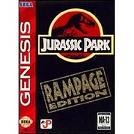 An image of the game, console, or accessory Jurassic Park Rampage Edition - (LS) (Sega Genesis)