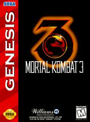 An image of the game, console, or accessory Mortal Kombat 3 - (LS) (Sega Genesis)