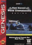 An image of the game, console, or accessory Nigel Mansell's World Championship Racing - (LS) (Sega Genesis)