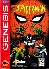 An image of the game, console, or accessory Spiderman Animated Series - (CIB) (Sega Genesis)