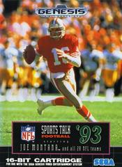 An image of the game, console, or accessory Sports Talk Football '93 Starring Joe Montana - (CIB) (Sega Genesis)