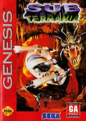 An image of the game, console, or accessory Sub Terrania - (LS) (Sega Genesis)