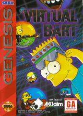 An image of the game, console, or accessory Virtual Bart - (LS) (Sega Genesis)