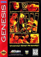 An image of the game, console, or accessory WWF Raw - (CIB) (Sega Genesis)