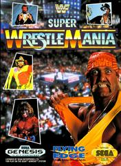 An image of the game, console, or accessory WWF Super Wrestlemania - (CIB) (Sega Genesis)