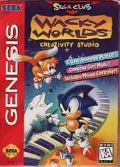 An image of the game, console, or accessory Wacky Worlds Creativity Studio - (LS) (Sega Genesis)