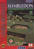 An image of the game, console, or accessory Wimbledon Championship Tennis - (LS) (Sega Genesis)