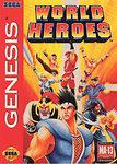 An image of the game, console, or accessory World Heroes - (CIB) (Sega Genesis)