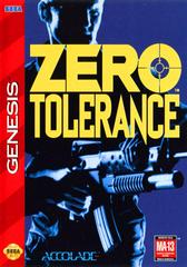 An image of the game, console, or accessory Zero Tolerance - (CIB) (Sega Genesis)