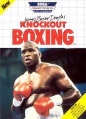 An image of the game, console, or accessory James Buster Douglas Knockout Boxing - (CIB) (Sega Master System)