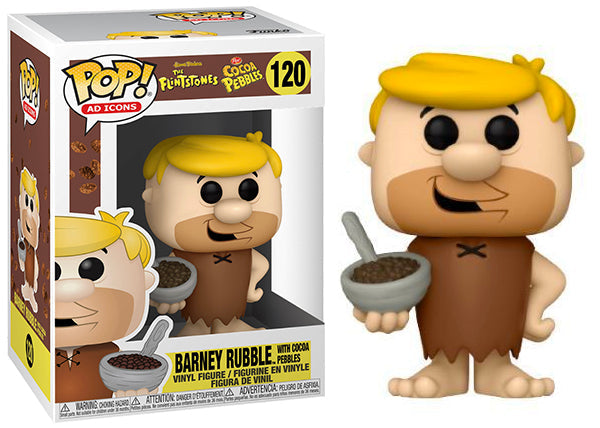 POP Ad Icons Barney Rubble with Cocoa Pebbles The Flintstones 120