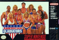 An image of the game, console, or accessory American Gladiators - (LS) (Super Nintendo)