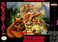 An image of the game, console, or accessory Brutal Paws of Fury - (LS) (Super Nintendo)