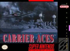 An image of the game, console, or accessory Carrier Aces - (LS) (Super Nintendo)