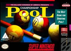 An image of the game, console, or accessory Championship Pool - (LS) (Super Nintendo)