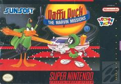 An image of the game, console, or accessory Daffy Duck Marvin Missions - (LS) (Super Nintendo)