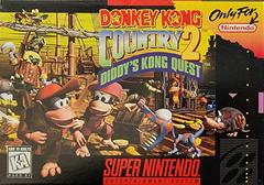 An image of the game, console, or accessory Donkey Kong Country 2 - (CIB) (Super Nintendo)