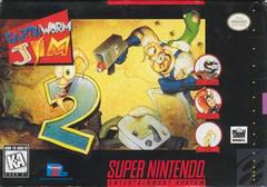 An image of the game, console, or accessory Earthworm Jim 2 - (CIB) (Super Nintendo)