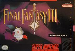 An image of the game, console, or accessory Final Fantasy III - (CIB) (Super Nintendo)