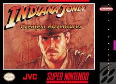 An image of the game, console, or accessory Indiana Jones' Greatest Adventures - (LS) (Super Nintendo)