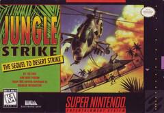 An image of the game, console, or accessory Jungle Strike - (LS) (Super Nintendo)