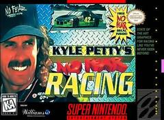 An image of the game, console, or accessory Kyle Petty's No Fear Racing - (LS) (Super Nintendo)