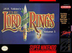 An image of the game, console, or accessory Lord of the Rings Volume 1 - (LS) (Super Nintendo)