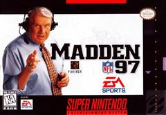 An image of the game, console, or accessory Madden 97 - (LS) (Super Nintendo)