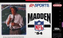An image of the game, console, or accessory Madden NFL '94 - (LS) (Super Nintendo)
