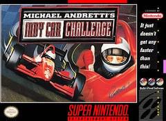 An image of the game, console, or accessory Michael Andretti's Indy Car Challenge - (LS) (Super Nintendo)