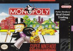 An image of the game, console, or accessory Monopoly - (LS) (Super Nintendo)