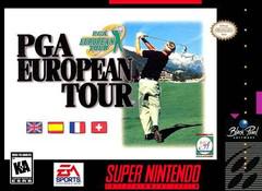 An image of the game, console, or accessory PGA European Tour - (LS) (Super Nintendo)