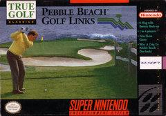 An image of the game, console, or accessory Pebble Beach Golf Links - (LS) (Super Nintendo)